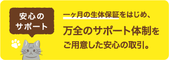 安心の取引保証